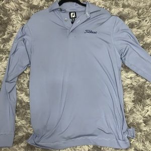 Foot Joy Titleist long sleeve polo shirt Men’s size medium